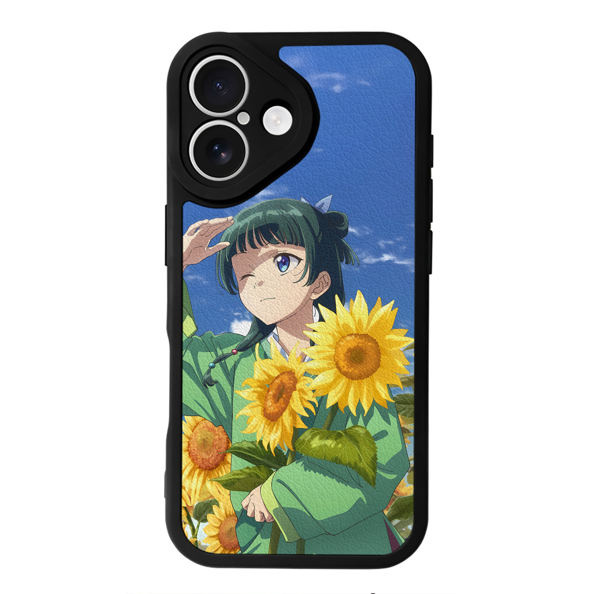 薬屋のひとりごと The Apothecary Diaries 【iPhone 16シリーズ対応】シリコンスマホケース（レザー調） 材質：シリコン